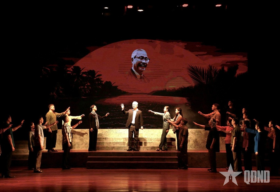 Hình tượng cố Thủ tướng Võ Văn Kiệt trên sân khấu chèo